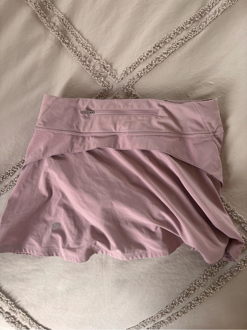 Lululemon pink pleated tennis skirt